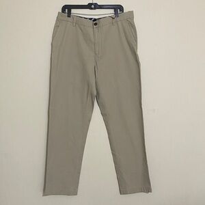 Kulhman Men's Tan Pants khaki chino 54 casual office retro vacation